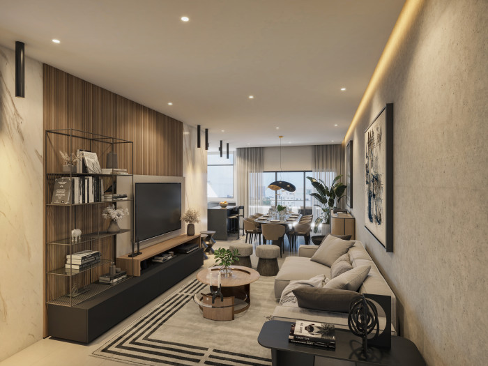 Apartamento amueblado en alquiler en Renacimiento, , Santo Domingo en República Dominicana