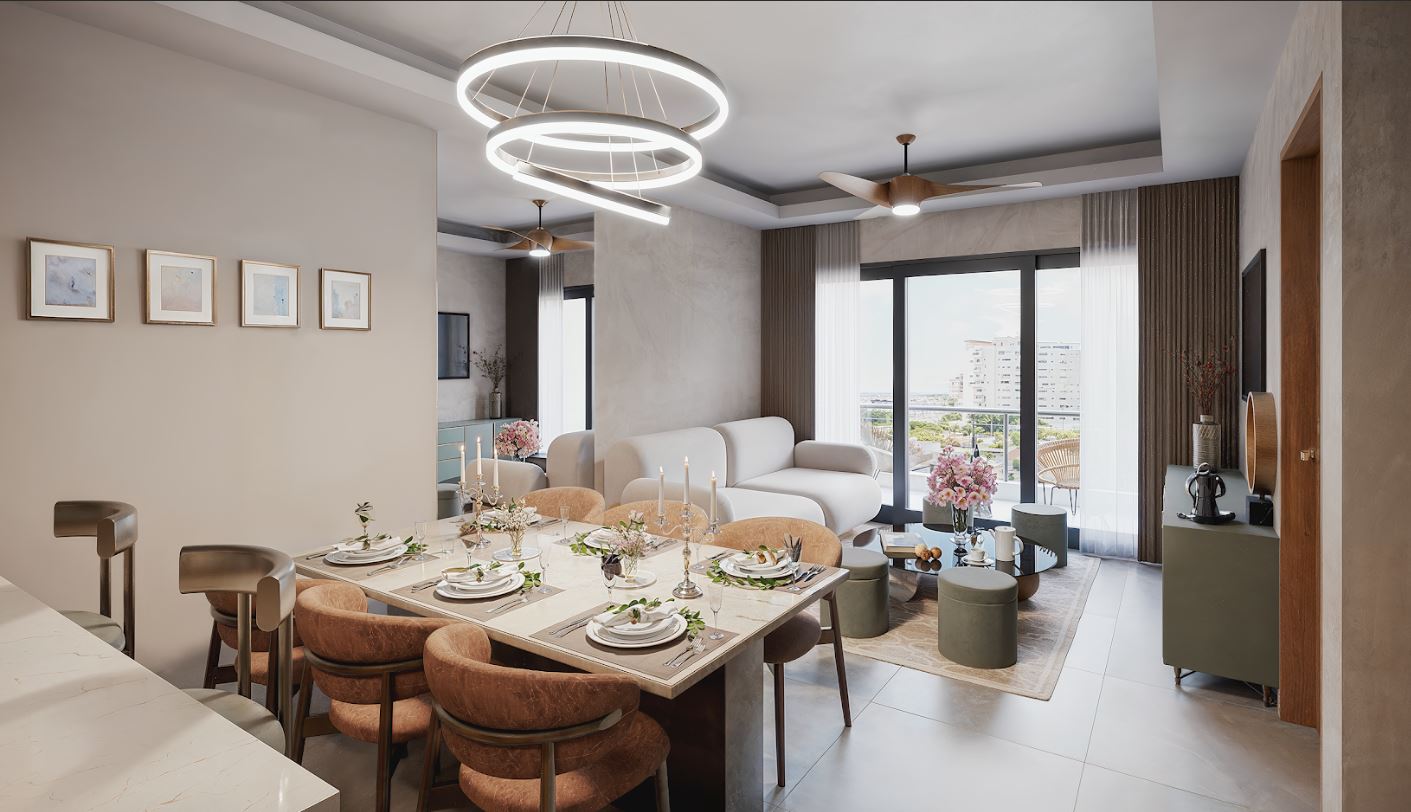 Alquilo Apto en Bella Vista amueblado bien amplio. en República Dominicana