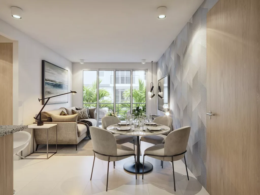 Moderno , Amplio y nuevo Apartamento en Primer Nivel con Patio. en República Dominicana