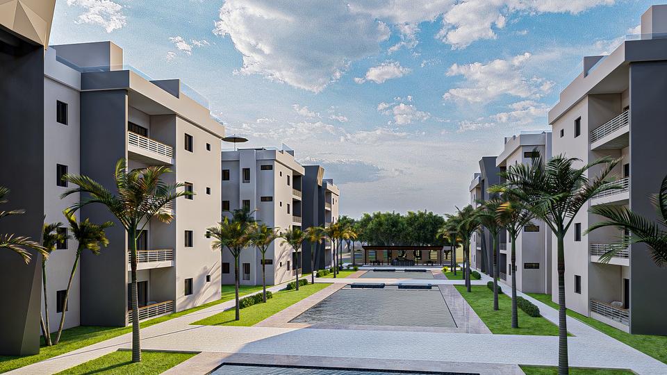 Town House en Venta en Vista Cana Amueblada en República Dominicana