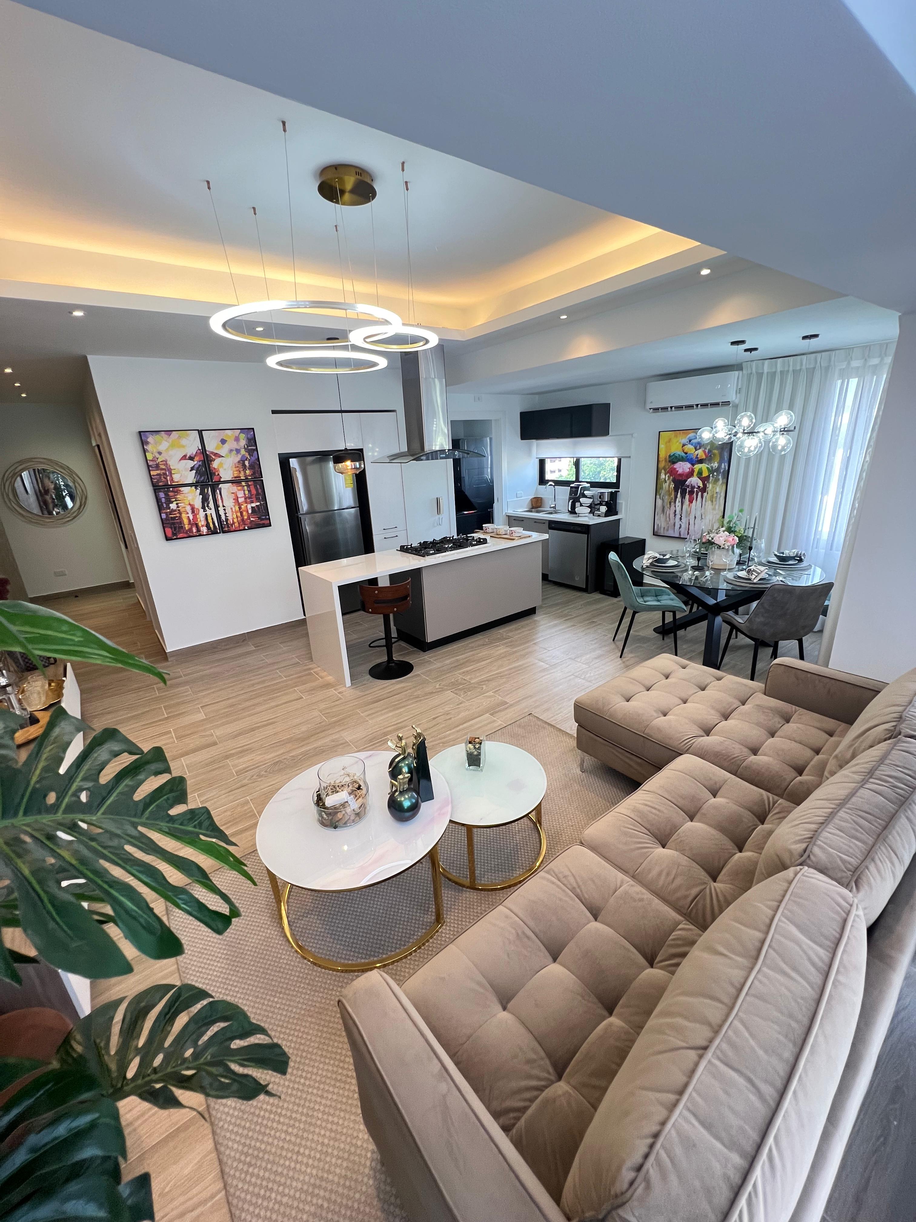 Apartamento En Venta de 2 Habitaciones, En Construccion, En Los Cacicazgos, , Santo Domingo. en República Dominicana