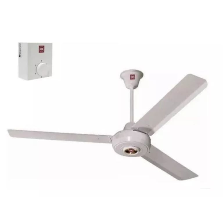 Ventilador de techo blanco KDK en República Dominicana