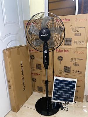 Promoción en abanicos solares en República Dominicana
